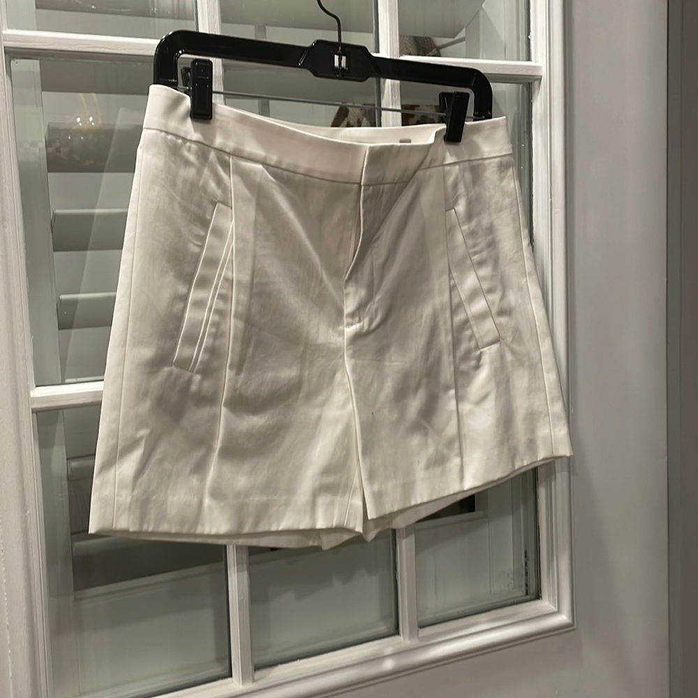 Vince white shorts size 8
